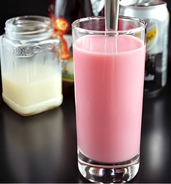 Rose Milk (Rooh Afza) 🌹🥛❄️🕌🇮🇳✨